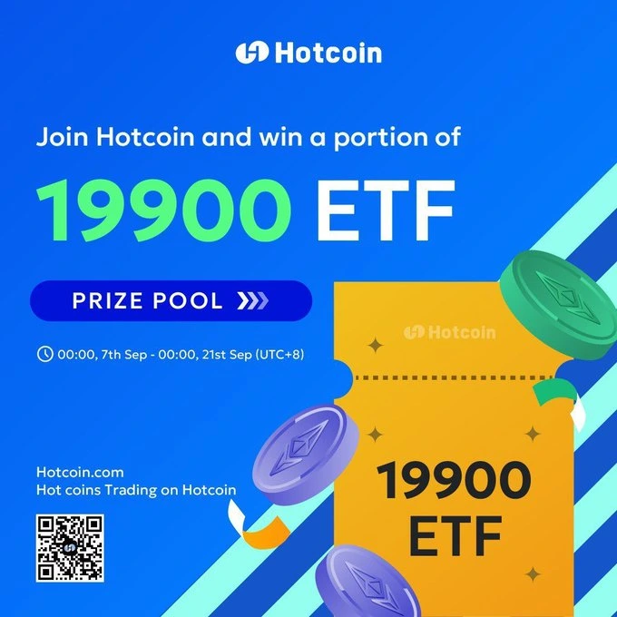 Join Hotcoin, Instantly Claim Your Exclusive ETF