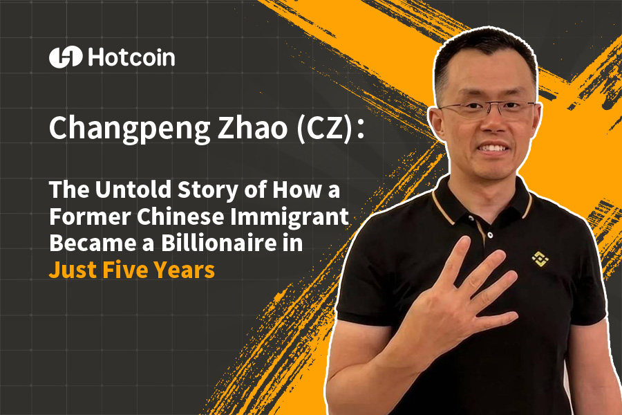 Binance Founder : Changpeng Zhao (CZ)