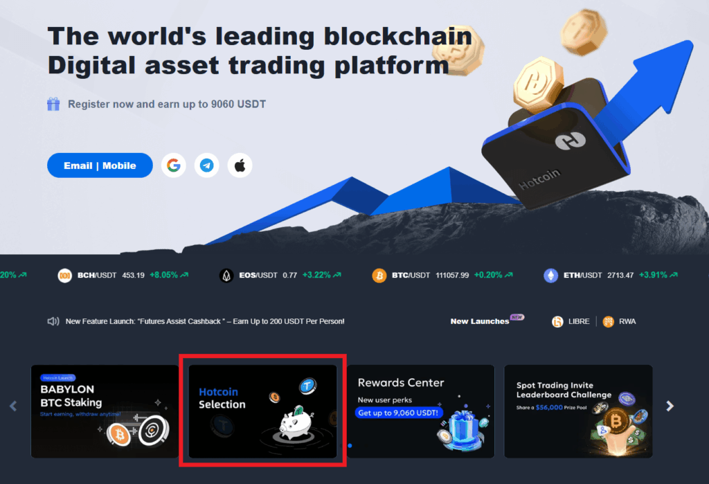 Hotcoin Elite Picks
热币严选