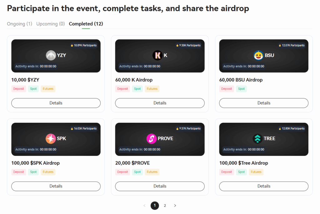 Stardrop events