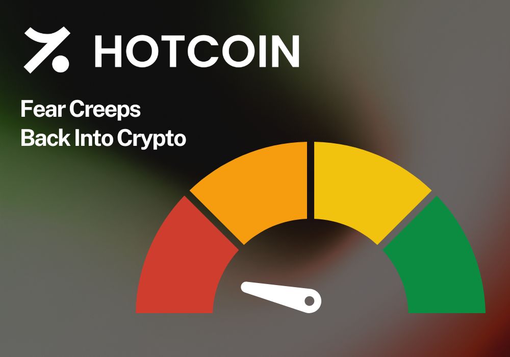 Fear Creeps Back Into Crypto: What the Fear & Greed Index is Telling Us