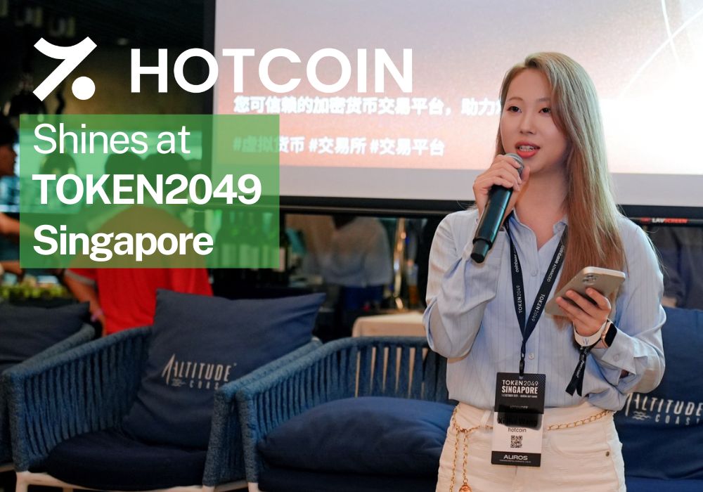 Hotcoin Shines at TOKEN2049 Singapore