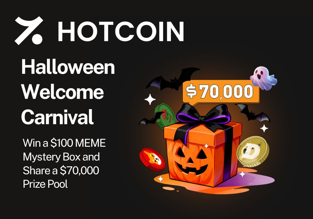 Halloween Welcome Carnival: Win a $100 MEME Mystery Box & Share a $70,000 Prize Pool!