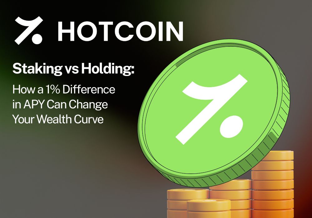 Staking vs Holding: How a 1% Difference in APY Can Change Your Wealth Curve